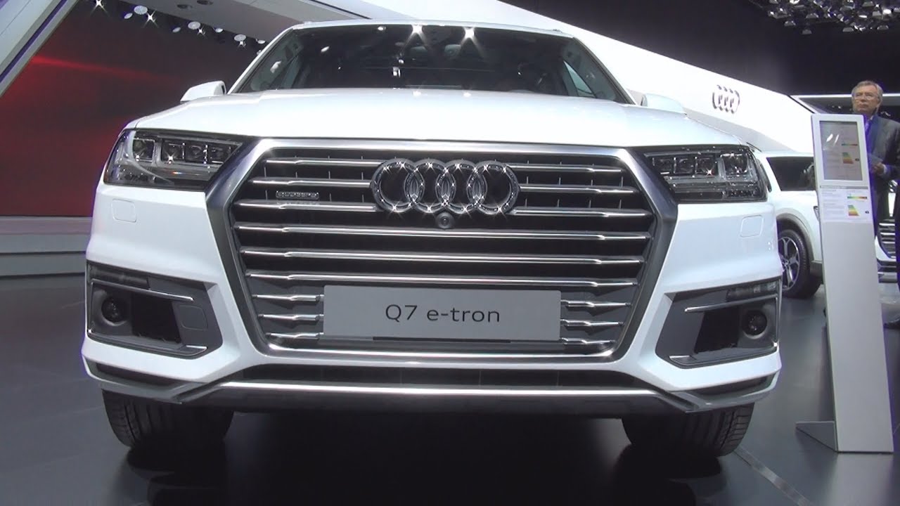 Audi Q7 e-tron 3.0 TDI quattro tiptronic 373 hp (2017) Exterior and Interior