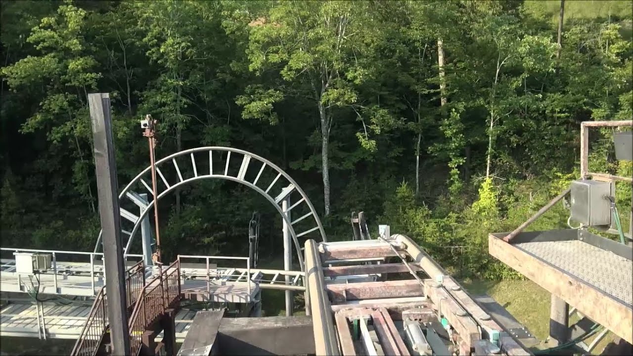Mystery Mine HD On-Ride POV Front Dollywood Summer 2016