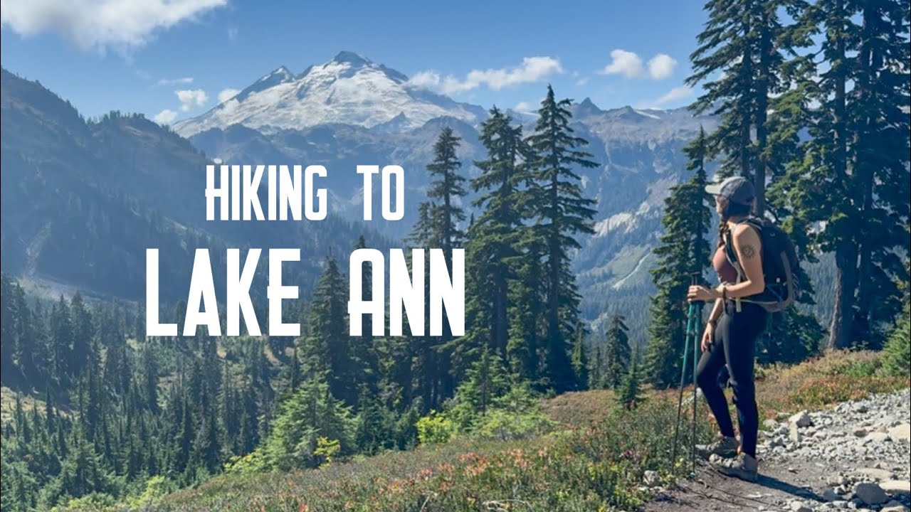 Hiking to Lake Ann in Washington State