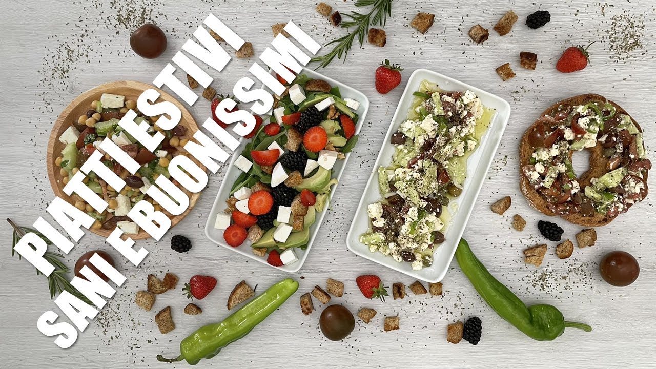 Insalatone estive sane, gustose e fresche: 4 ricette infallibili.