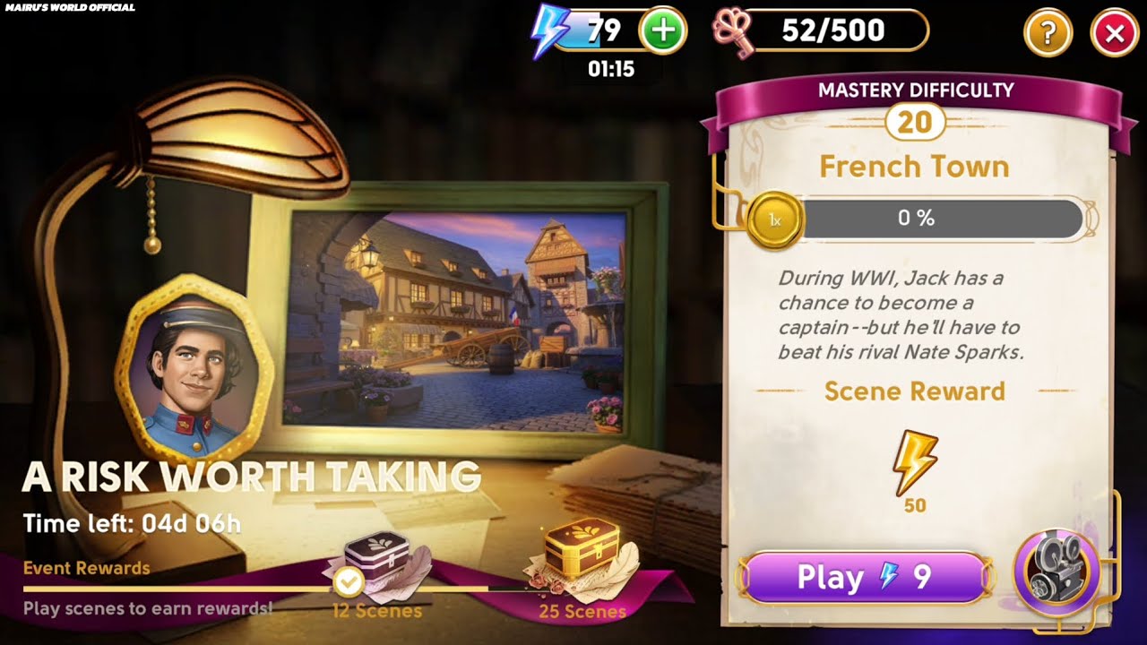 June's Journey Secrets 36 Scene 20 French Town Word Mode 4K ULTRA HD