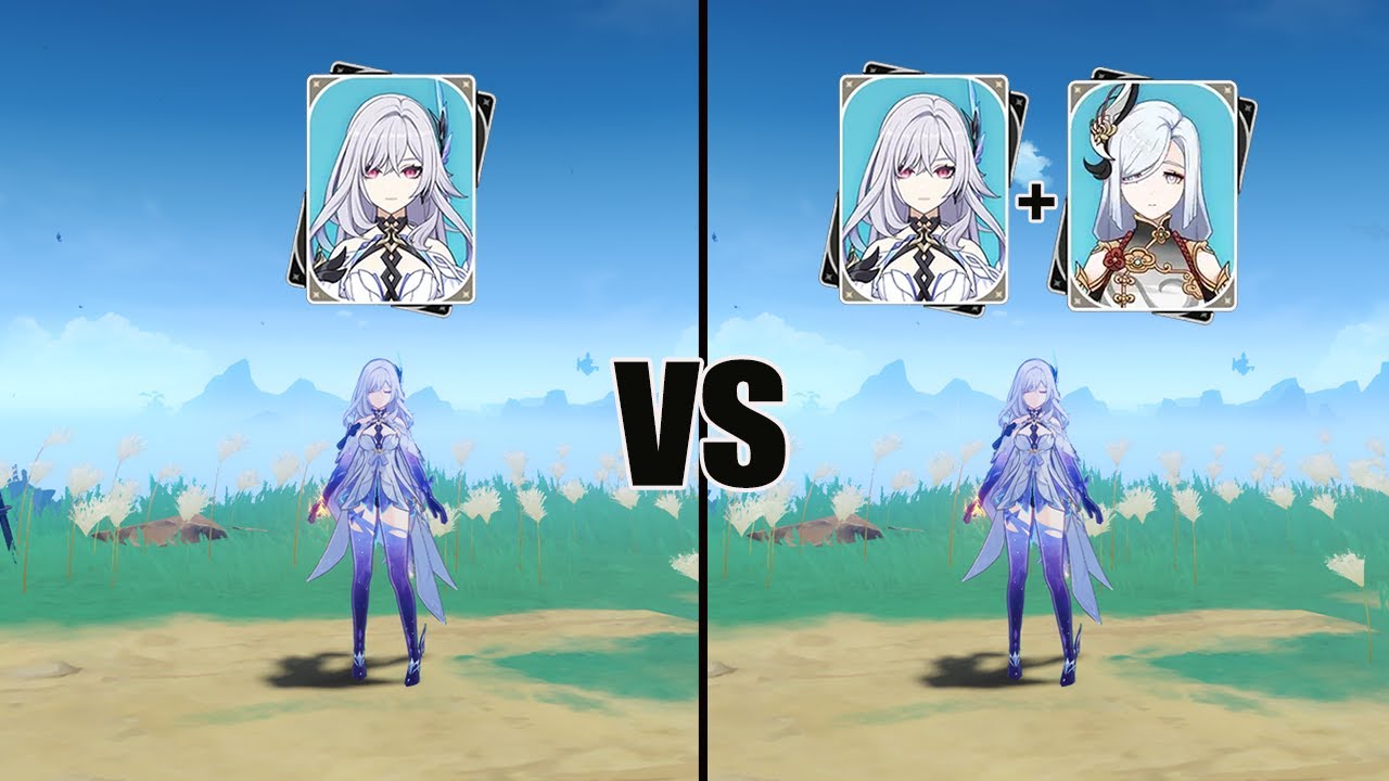 How Big the Damage Increase?? - Skirk with and without Shenhe // Genshin impact