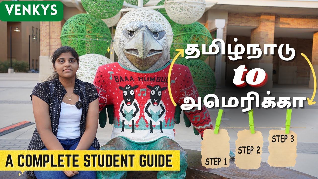 STEP BY STEP GUIDE FOR STUDENTS | american life | usa tamil vlogger | tamil vlog | venkys vlog| UNT