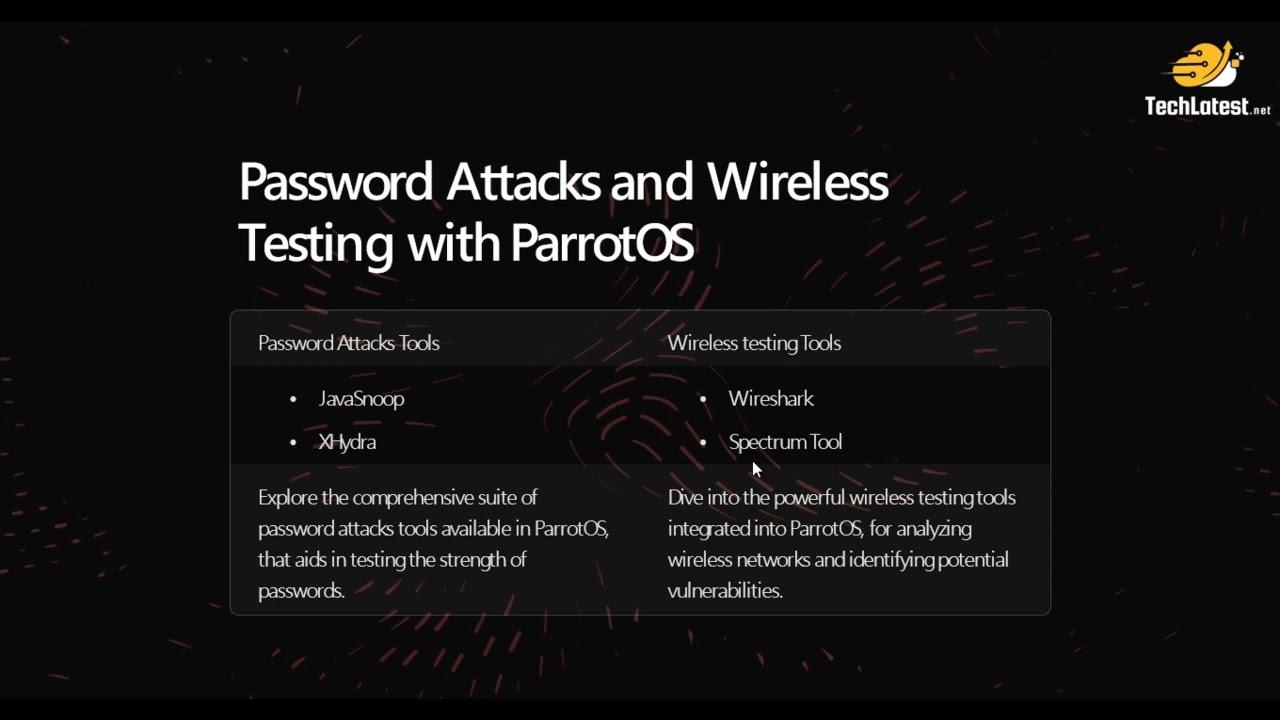 10 - Password Attacks and Wireless Testing with ParrotOS