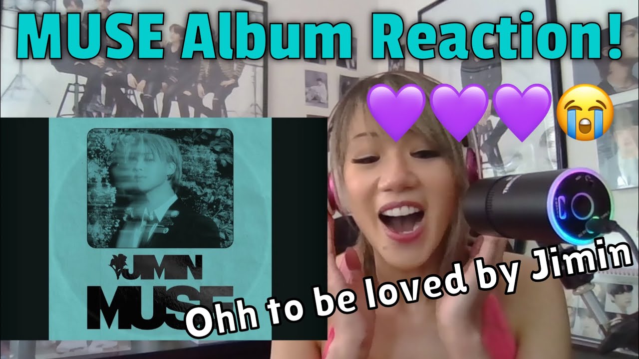 He is the man of every girl's dreams! Jimin MUSE Album Reaction! Rebirth, Slow Dance and Be Mine.