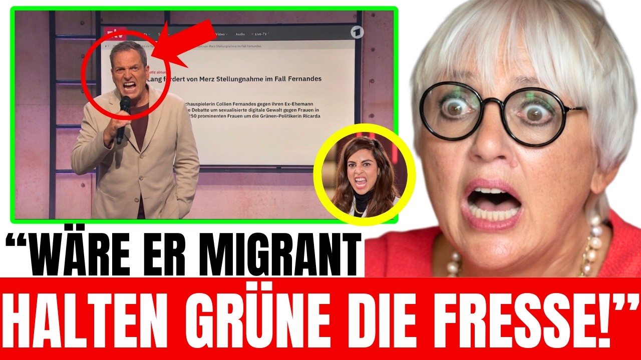 Collien Fernandes💥NUHR Zerst&ouml;rt CLAUDIA ROTH & LINKE F&uuml;r Ekelhafte DOPPELMORAL!