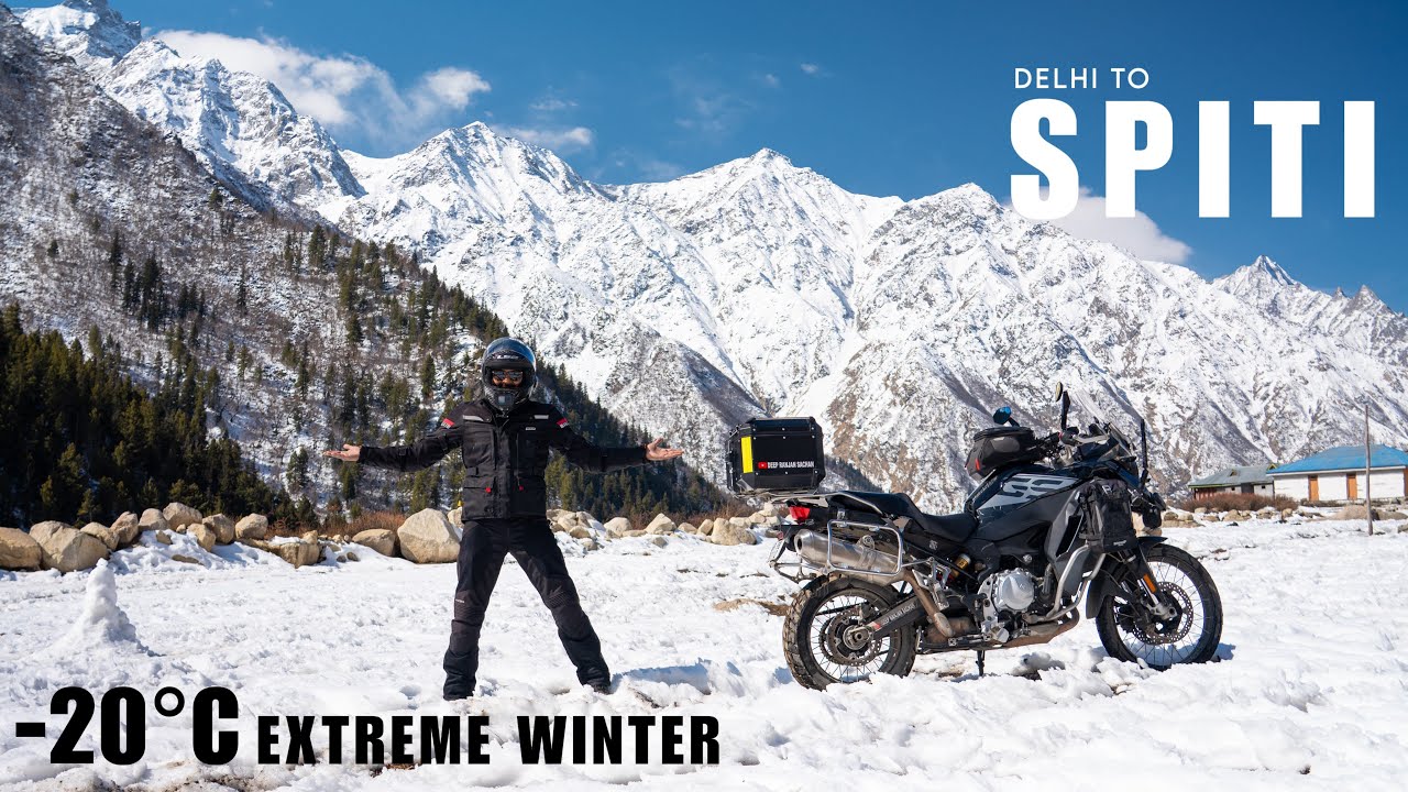 EXTREME WINTER SPITI RIDE BEGINS | -20°C | EP-01 DELHI TO CHITKUL | 2 HIMALAYAN 1 BMW F 850 GSA