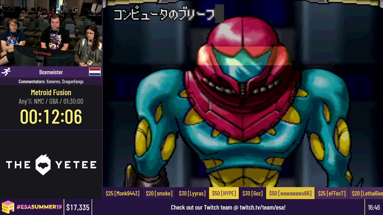 Metroid Fusion [Any% NMC] by Boxmeister - #ESASummer19