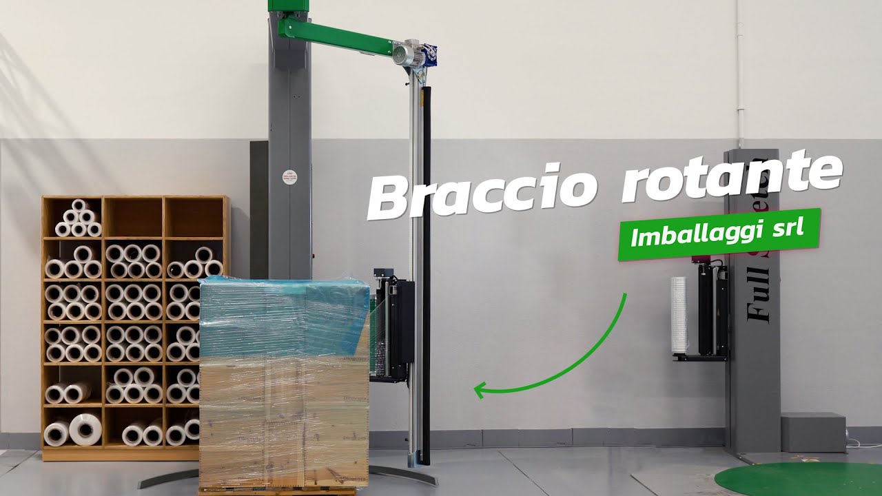 Braccio Rotante - Macchina fascia-pallet semi-automatica