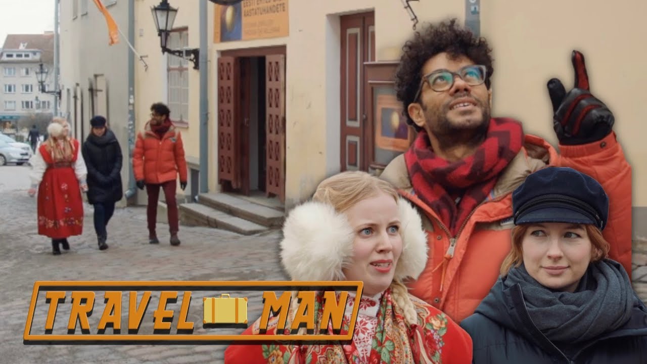 Richard Ayoade & Alice Levine's Walking Tour | Travel Man: 48hrs in...Tallinn