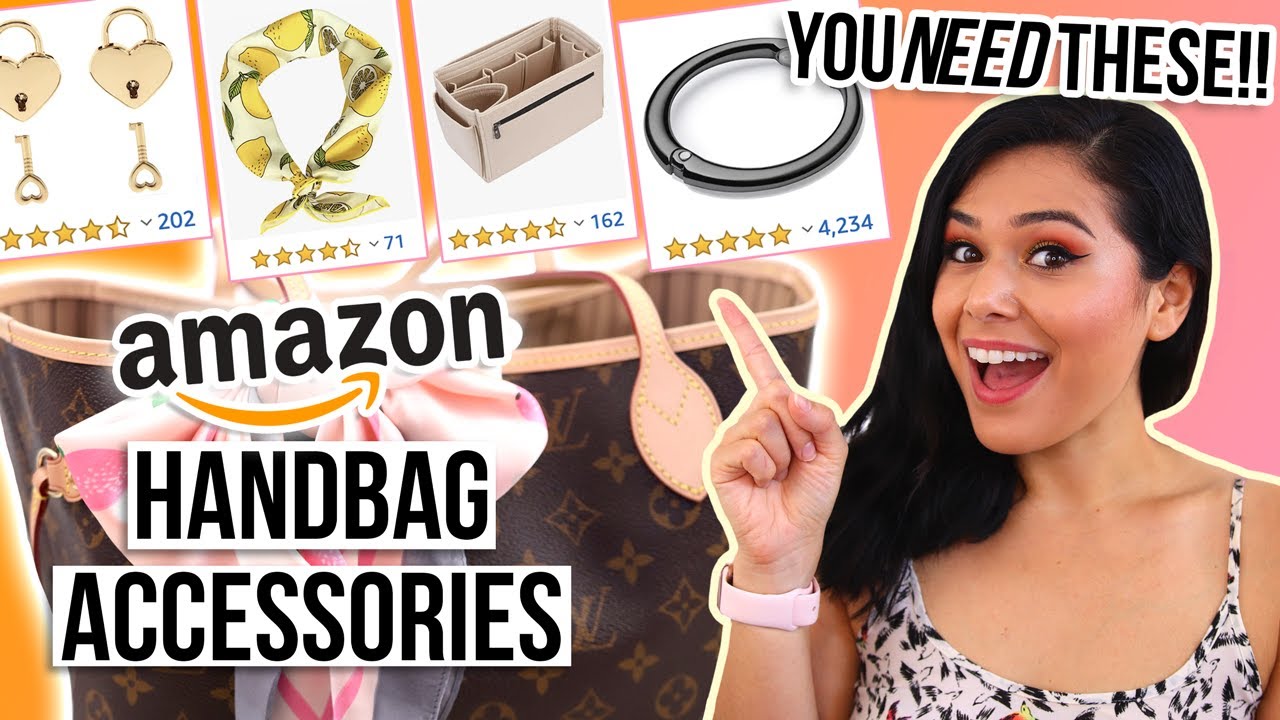 5 AFFORDABLE Amazon Handbag Accessories (Louis Vuitton Neverfull)