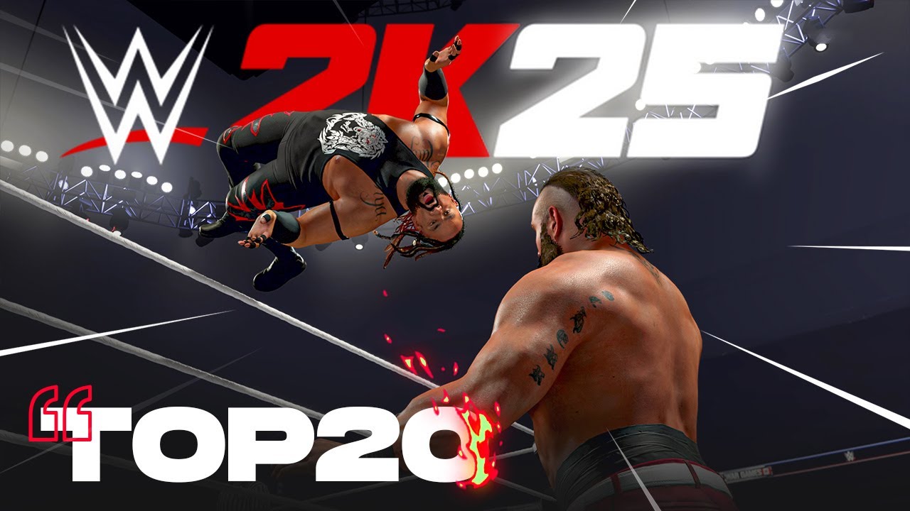 WWE 2K25 – Топ-20 OMG моментов в игре!