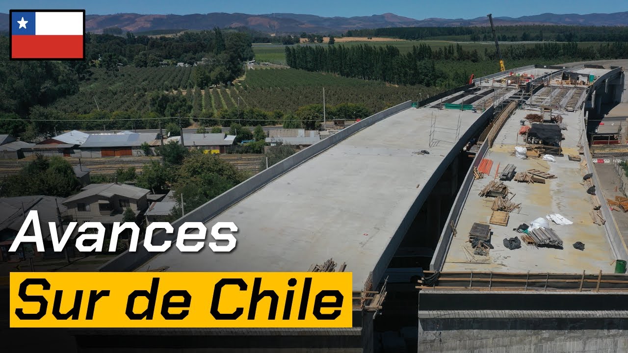 Avances infraestructura pública - Bio bío - Sur de Chile