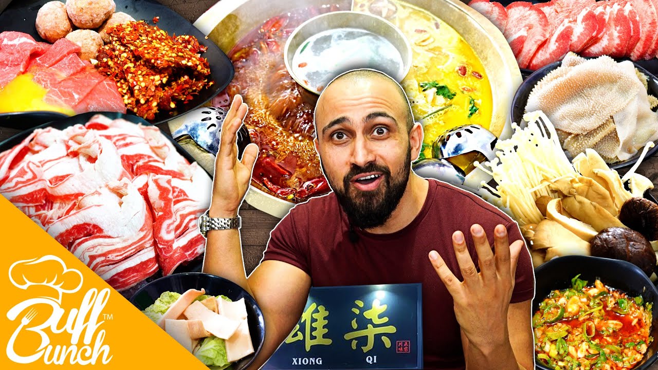 😋BEST HOT POT IN THE UK?? - Xiong Qi - Chinese Hot Pot (Birmingham UK) [BUFFLUNCH]