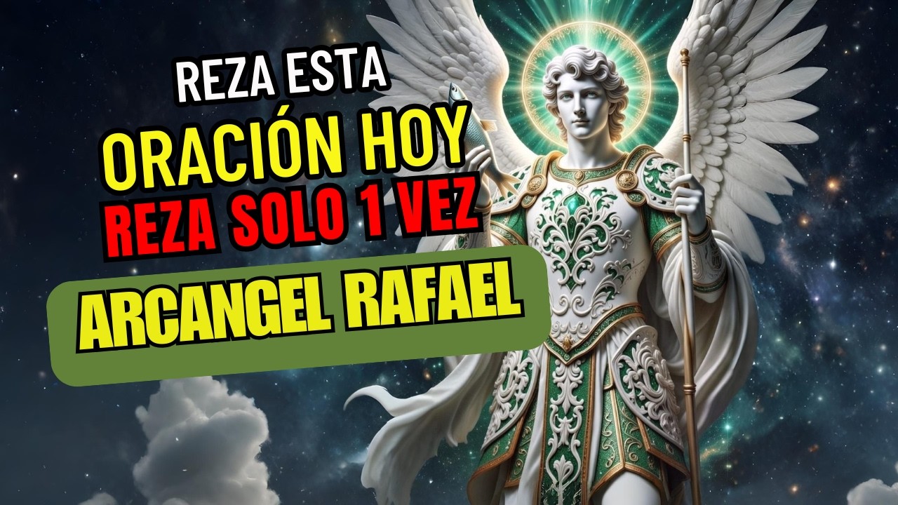 Oración de hoy a San Rafael Arcángel para pedir fortaleza en la lucha diaria - ¡Ora conmigo!