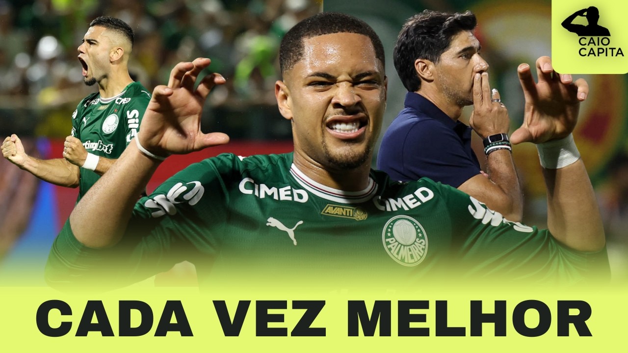 ESTREIA DO ÁRIAS; ANDREAS NO CONTROLE; VITOR ROQUE MATADOR - PALMEIRAS 4 X 0 CAPIVARIANO
