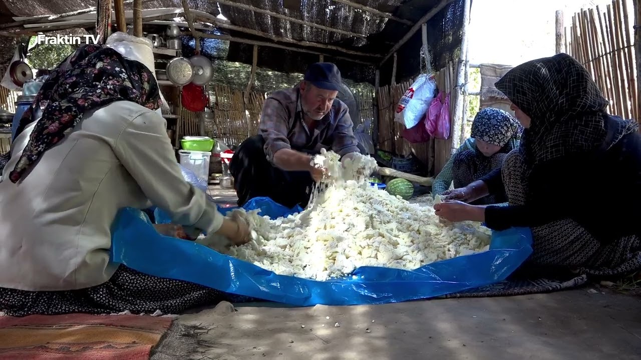 Kıl Çadırda Deri Peyniri Yapımı (Belgesel Tadında)