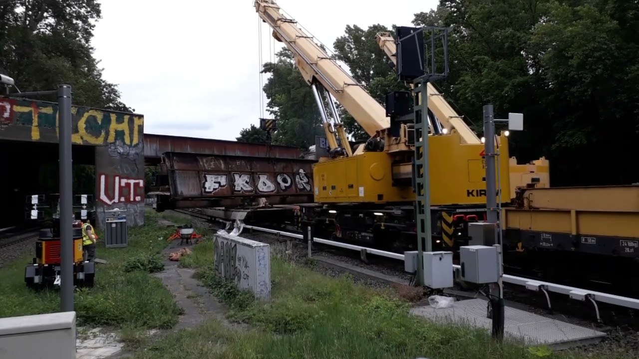Berlin-Westkreuz, Brückenaushub, 26.05.2022