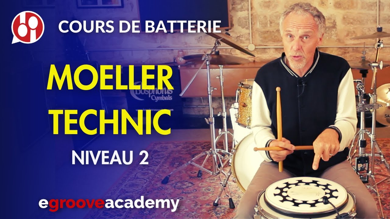 Cours de Batterie / Moeller Technic : Comprendre Full Stroke