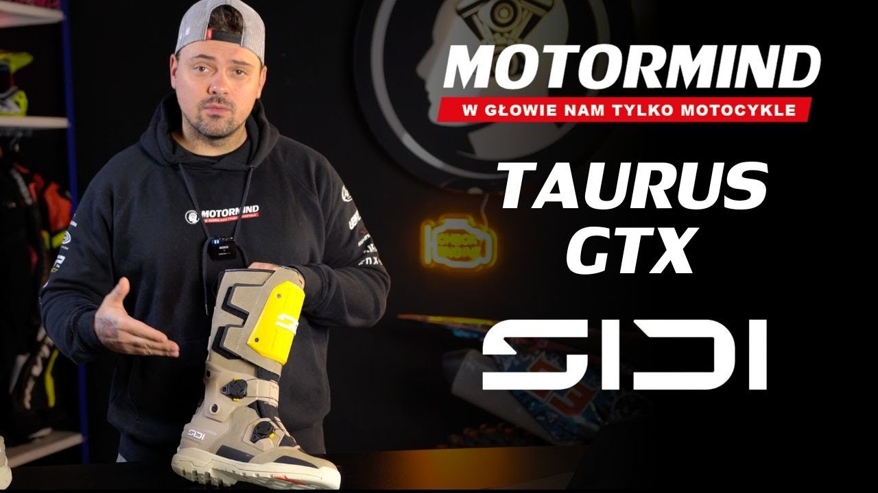Taurus GTX - nowe buty adventure od Sidi