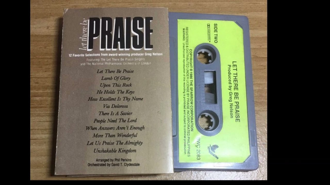 People Need The Lord- Let There Be Praise Singers- arranged by Phil Perkins