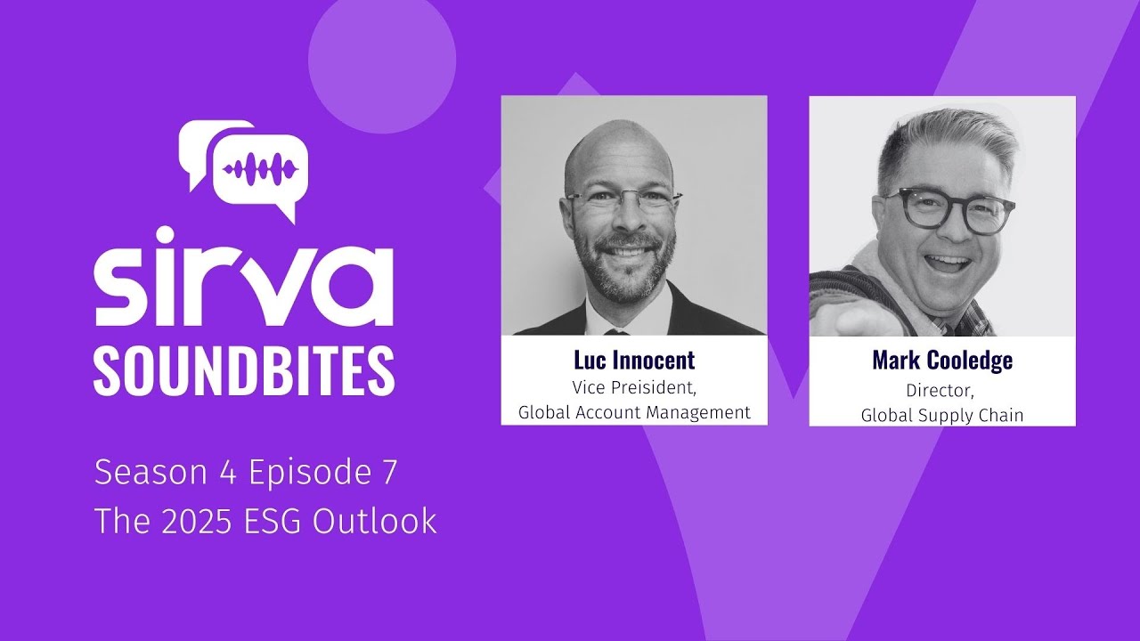 Sirva Soundbites S4E7 The 2025 ESG Outlook