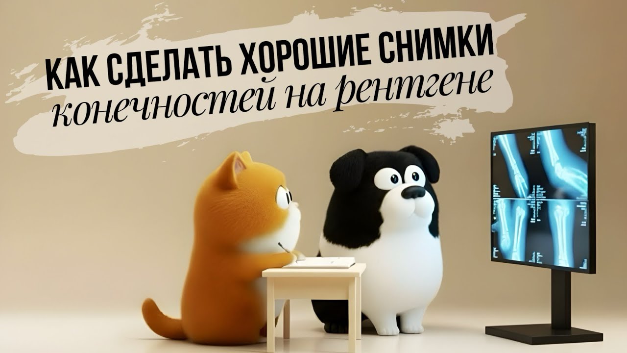 Укладки конечностей на рентгене | лекция от ветеринарного ортопеда