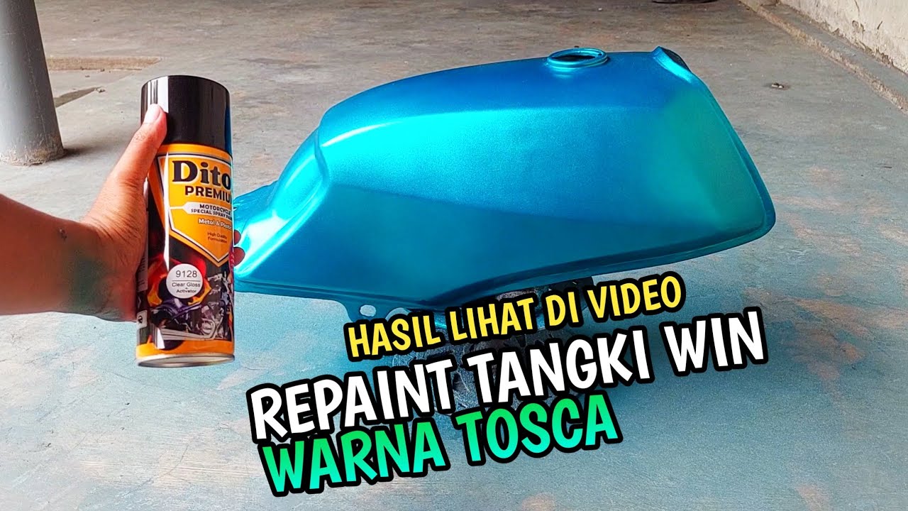 Repaint Tangki Honda Win Warna Sporty Tosca Diton Premium