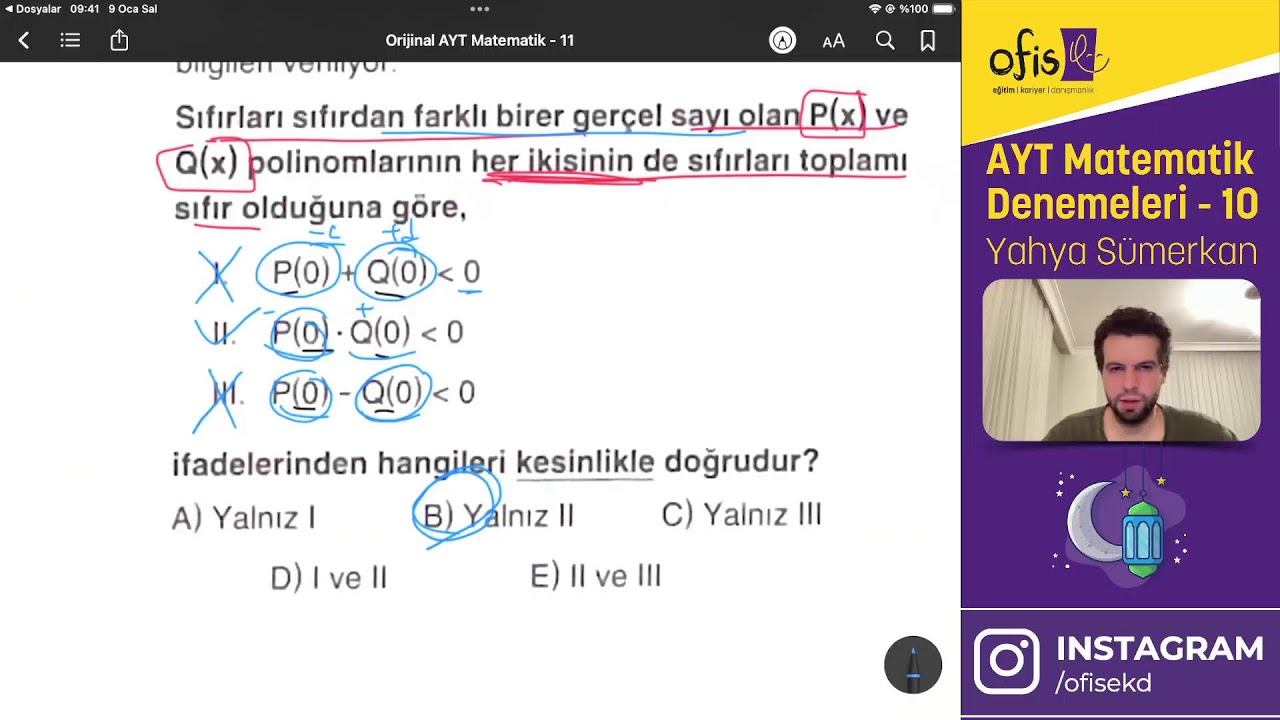 2025-2026 AYT Matematik Denemeleri - 11
