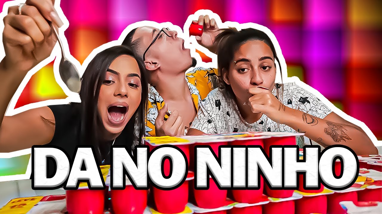 DESAFIO DE QUEM COME MAIS DANONINHO