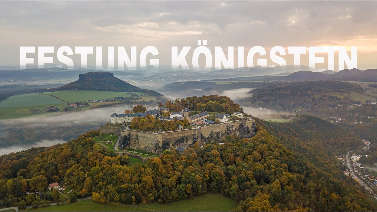 Festung Königstein Sachsen Deutschland I Königstein Fortress Saxony German