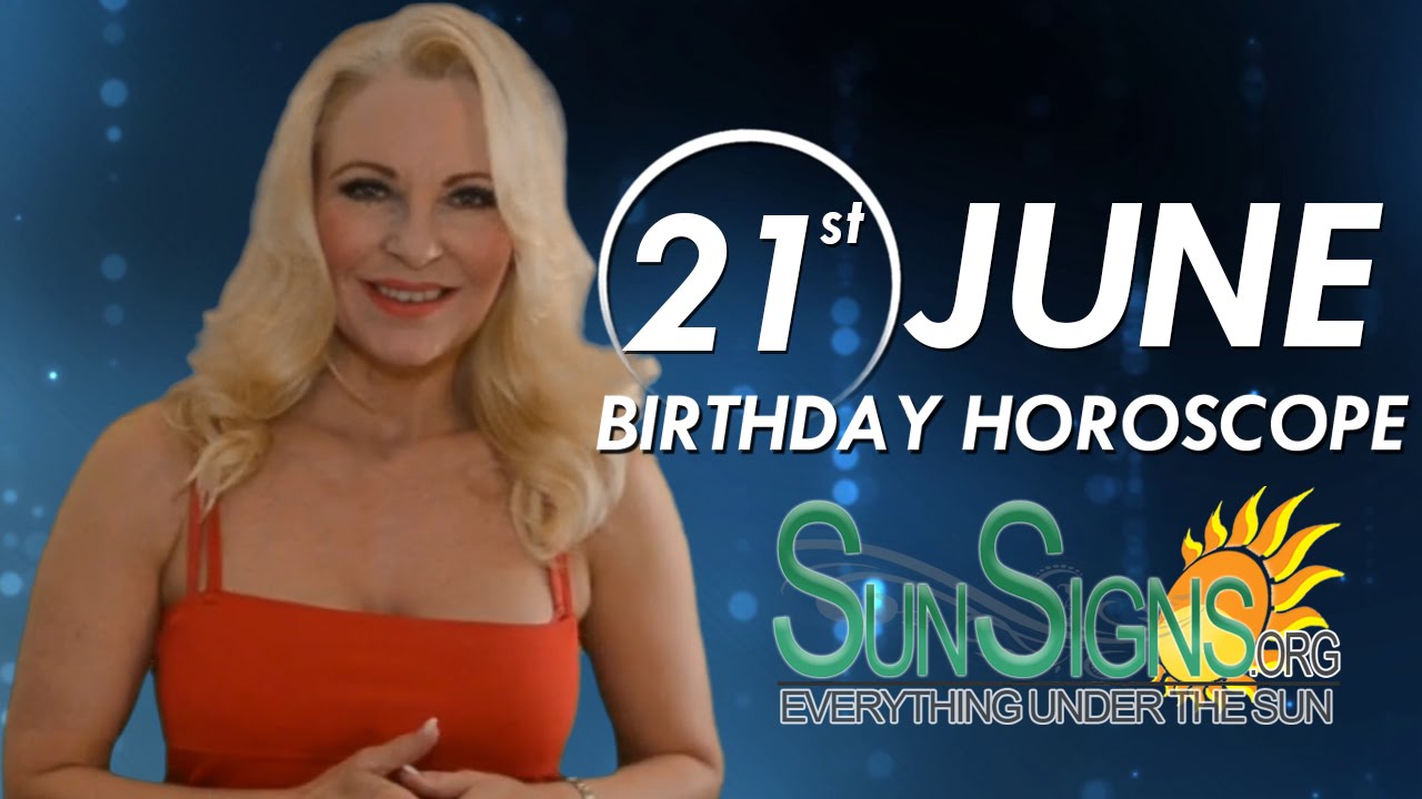 June 21st Zodiac Horoscope Birthday Personality - Gemini - Part 1