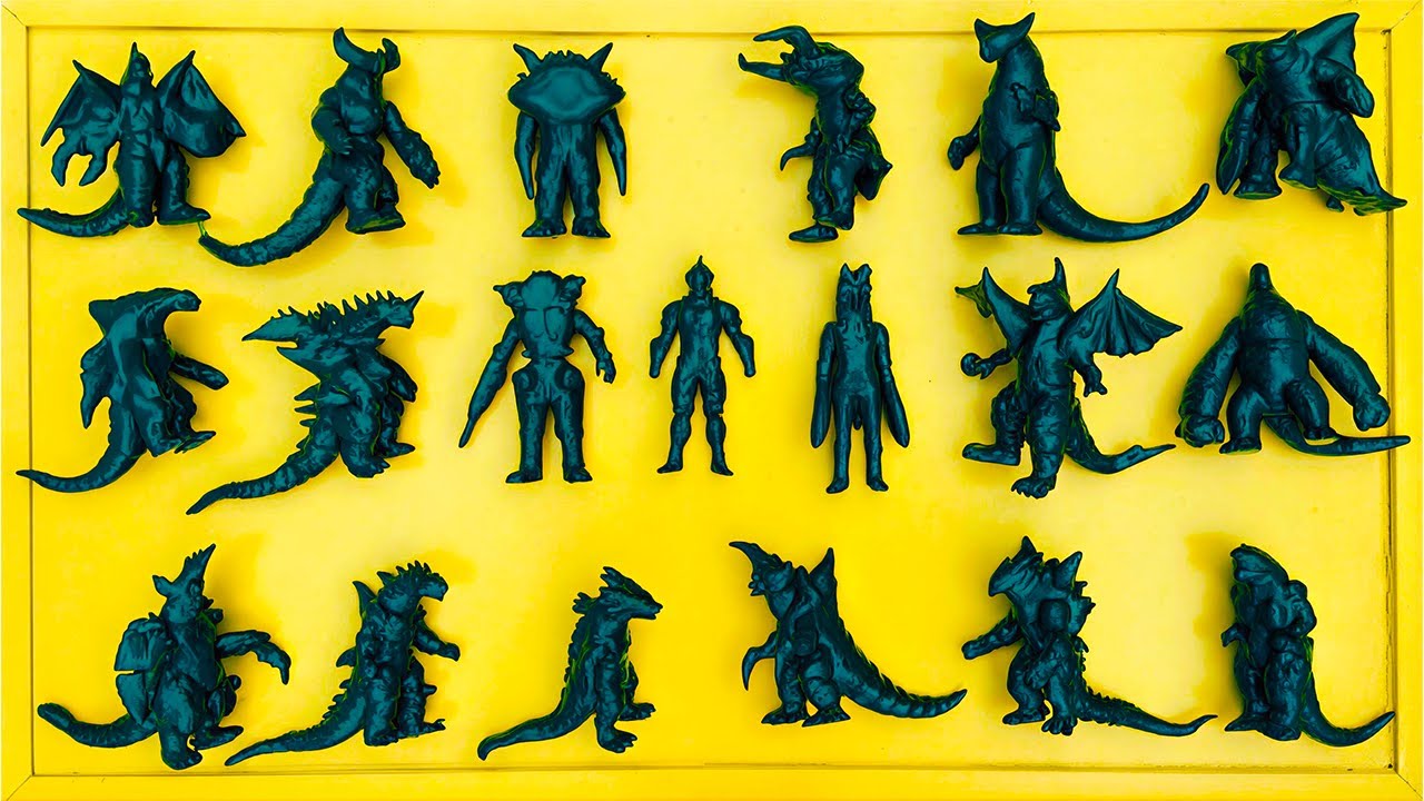 Membersihkan Monster Ultra Kaiju | Galactron,Saramandora,Red King,Five King Grigio Bone,Gomora,Golza