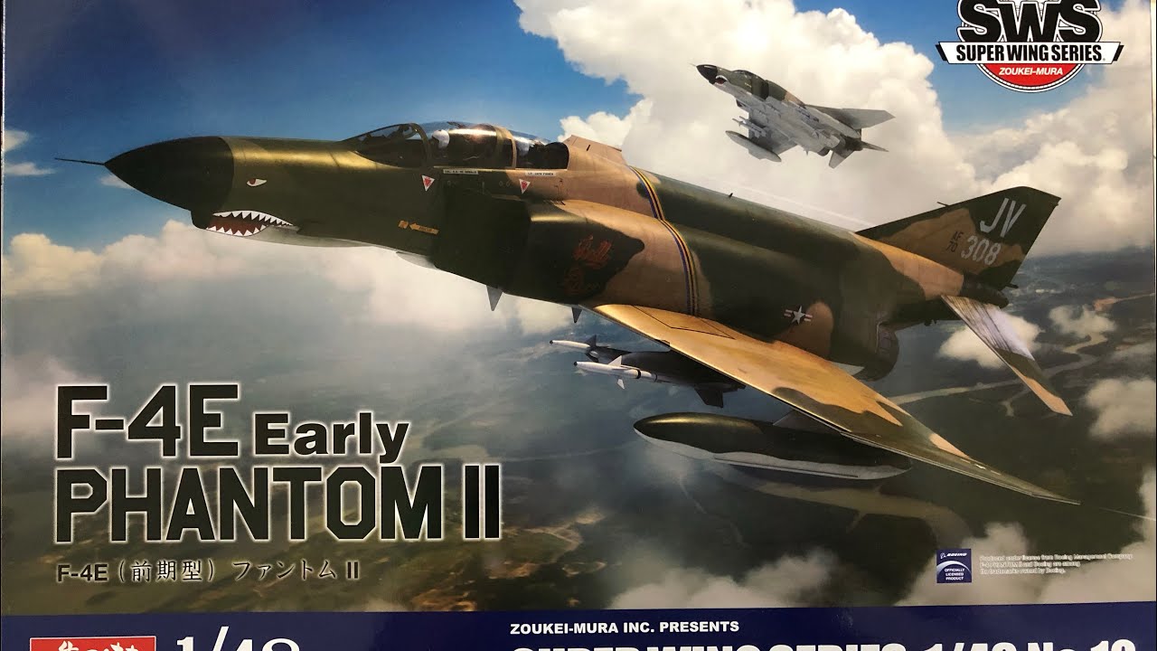 Обзор нового комплекта Zoukei-mura F-4E Phantom II
