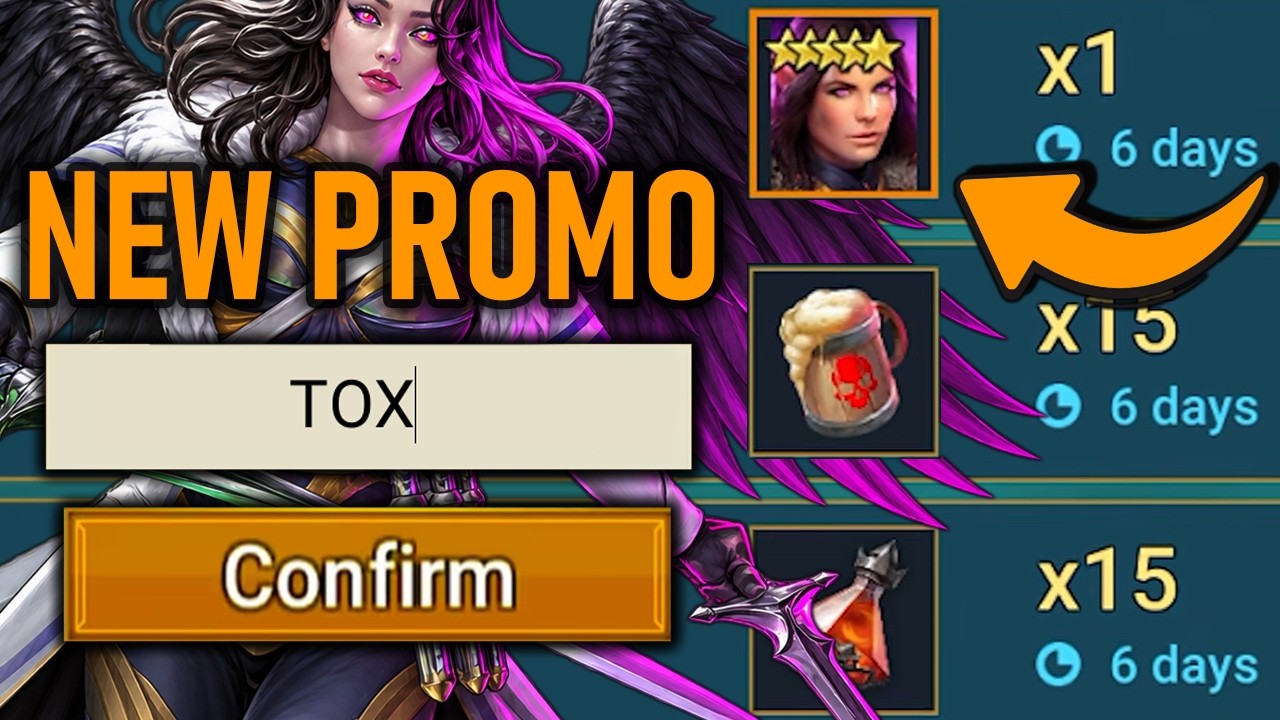 Новый промокод на бесплатного легендарного героя: Завия в Raid Shadow Legends