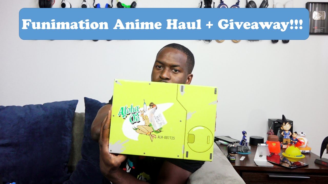 Funimation Massive Anime Haul Unboxing #2 + GIVEAWAY!!!