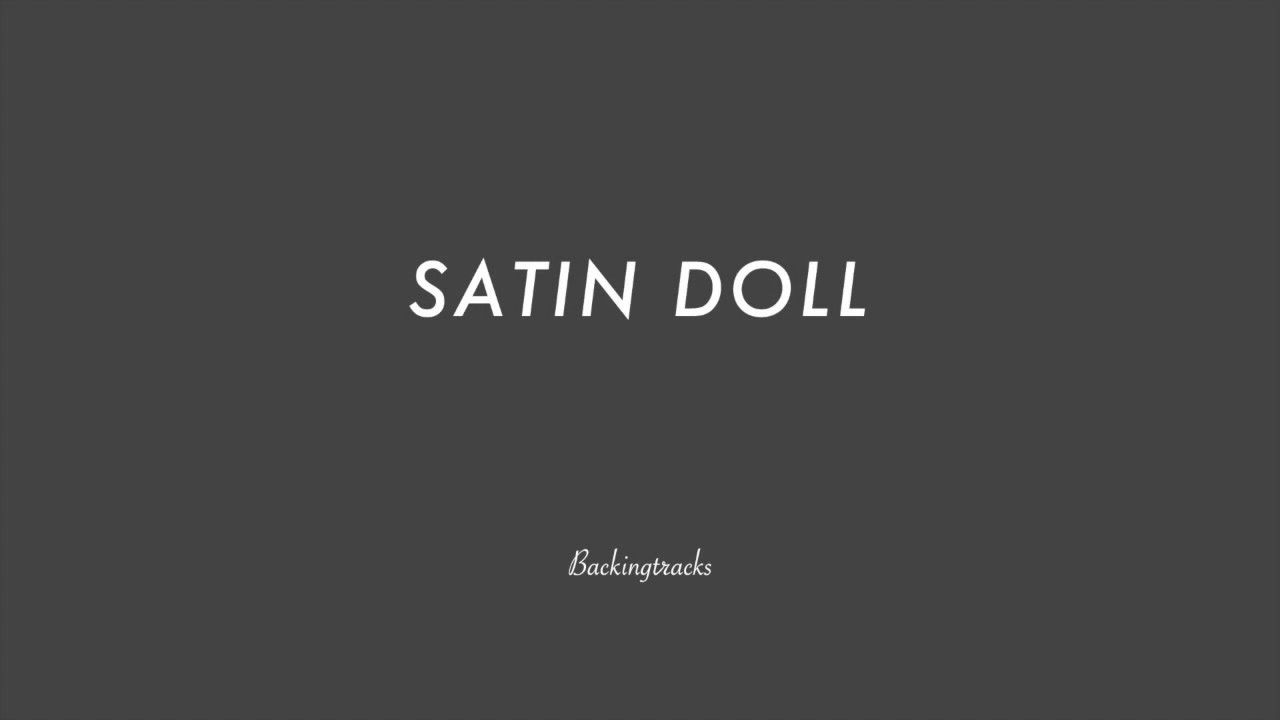 SATIN DOLL chord progression - Backing Track (no piano)