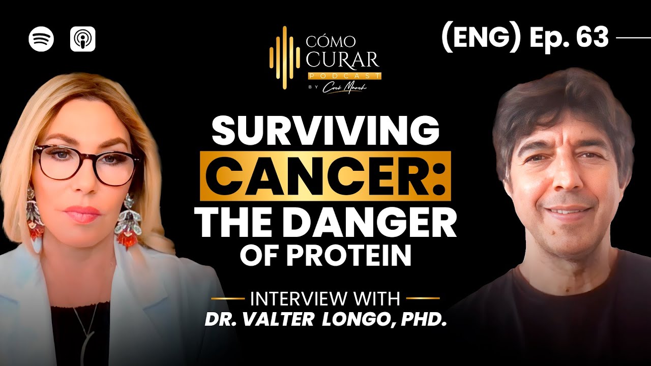 63. Surviving Cancer: The Danger of Protein with Dr. Valter Longo, PhD #cocomarch #podcast