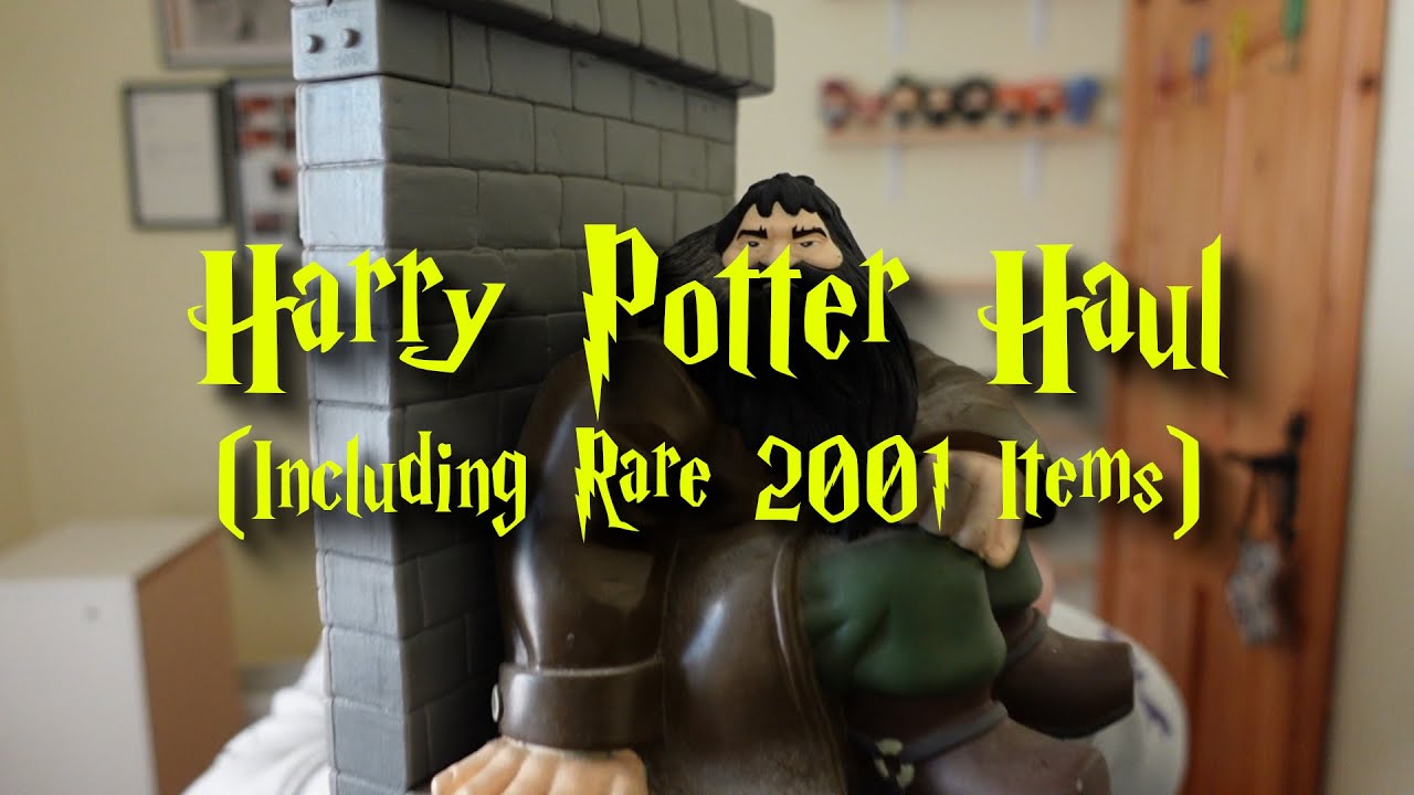 Harry Potter Haul (with rare 2001 items)