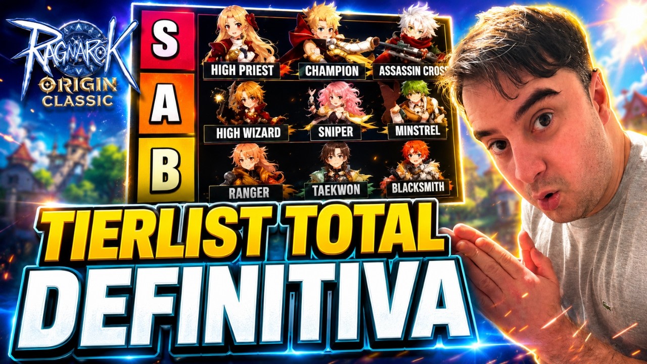 Tierlist DEFINITIVA de TODAS las CLASES de RAGNAROK ORIGIN CLASSIC