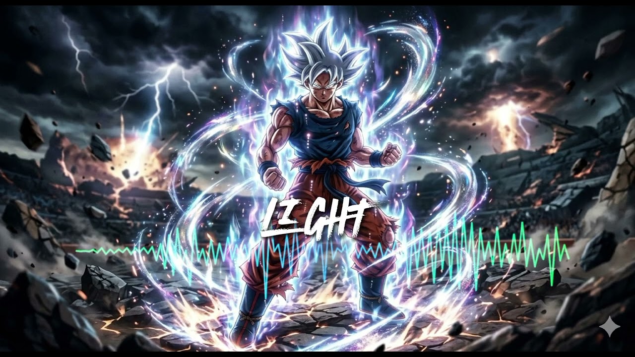 Silver Flame (Ultra Instinct) #dragonball #songoku #sunoai #music #anime #song 