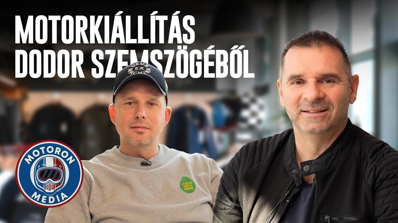 Motorkiállítás Dodor szemszögéből