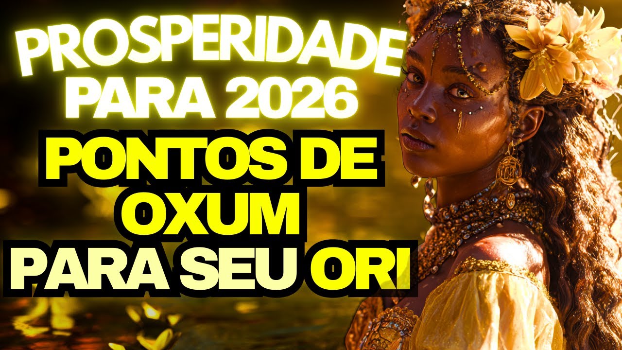 ✨TENHA PROSPERIDADE em 2026 PONTOS DE OXUM para seu Ori🌿Som dos Orixás