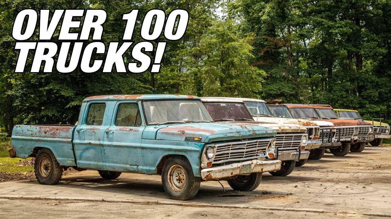 САМАЯ БОЛЬШАЯ коллекция БРОШЕННЫХ грузовиков Ford! @FordEra