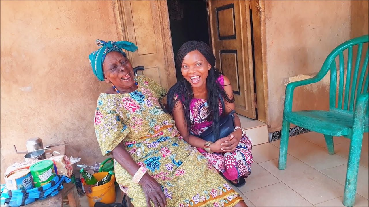 MEETING TWO GREAT GRAND MOTHERS | Christmas Vlog 8 | Adighinije & Mama Eziagu | Flo Chinyere
