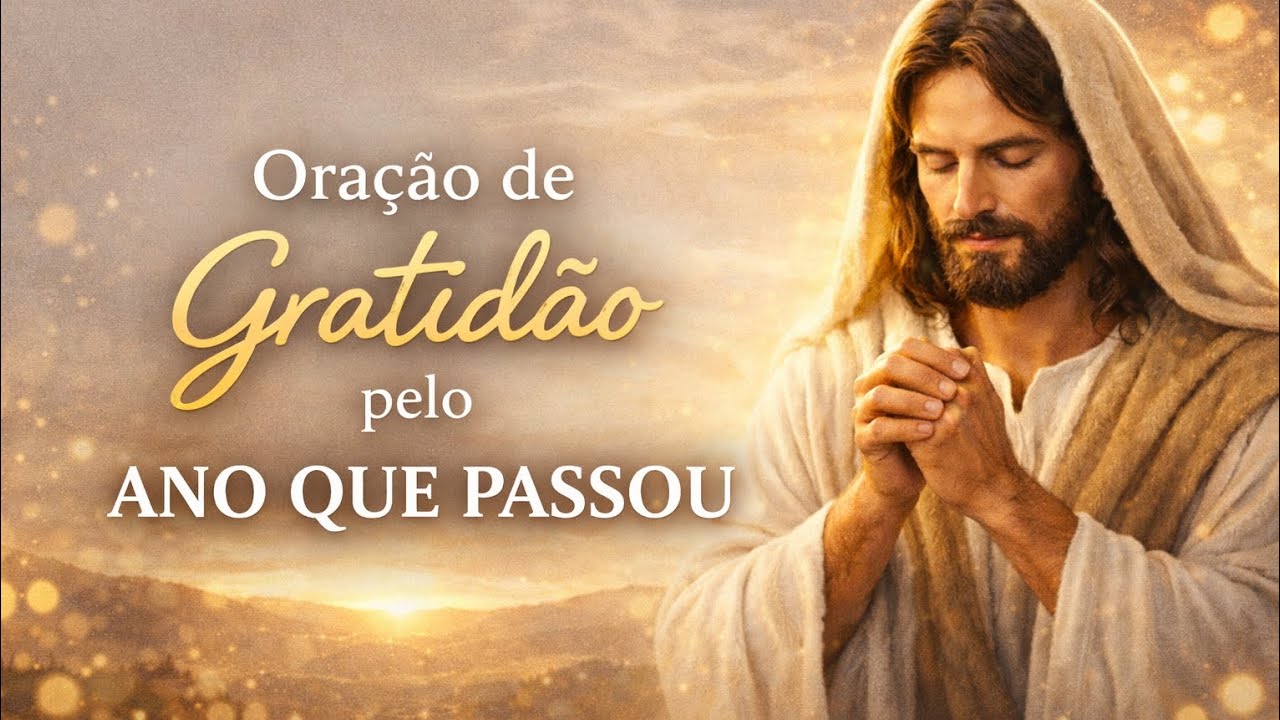 Oração de Gratidão pelo Ano que Passou — 3 MINUTOS COM DEUS