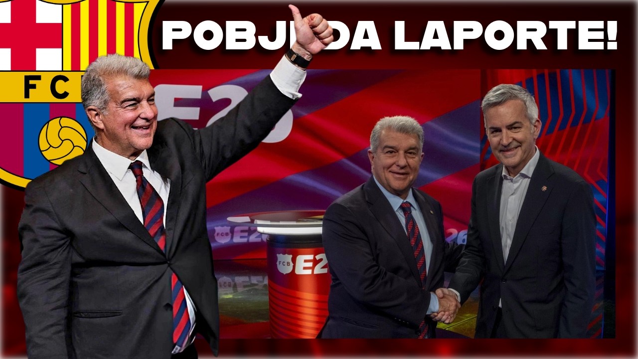 Joan Laporta ostaje predsjednik Barcelone! - EL PRESIDENTE POMEO FONTA