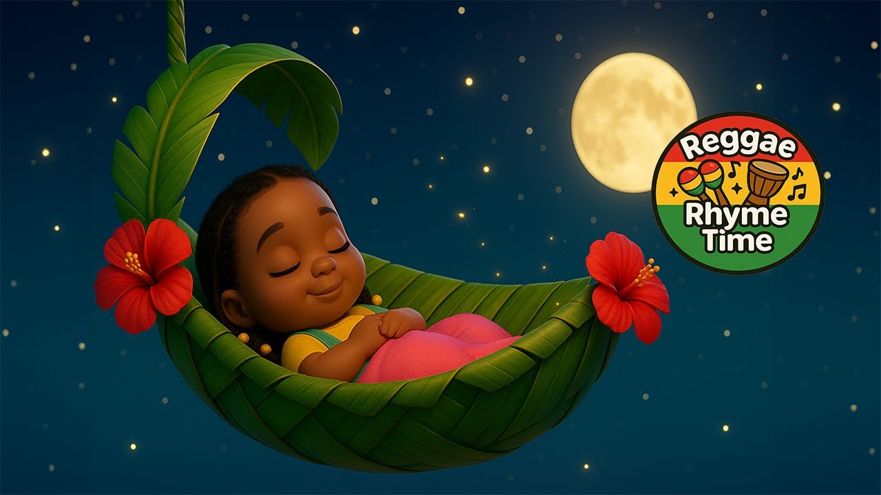 Rock-a-Bye Baby Reggae Version 🌙 | Nursery Rhyme Lullaby for Babies & Toddlers