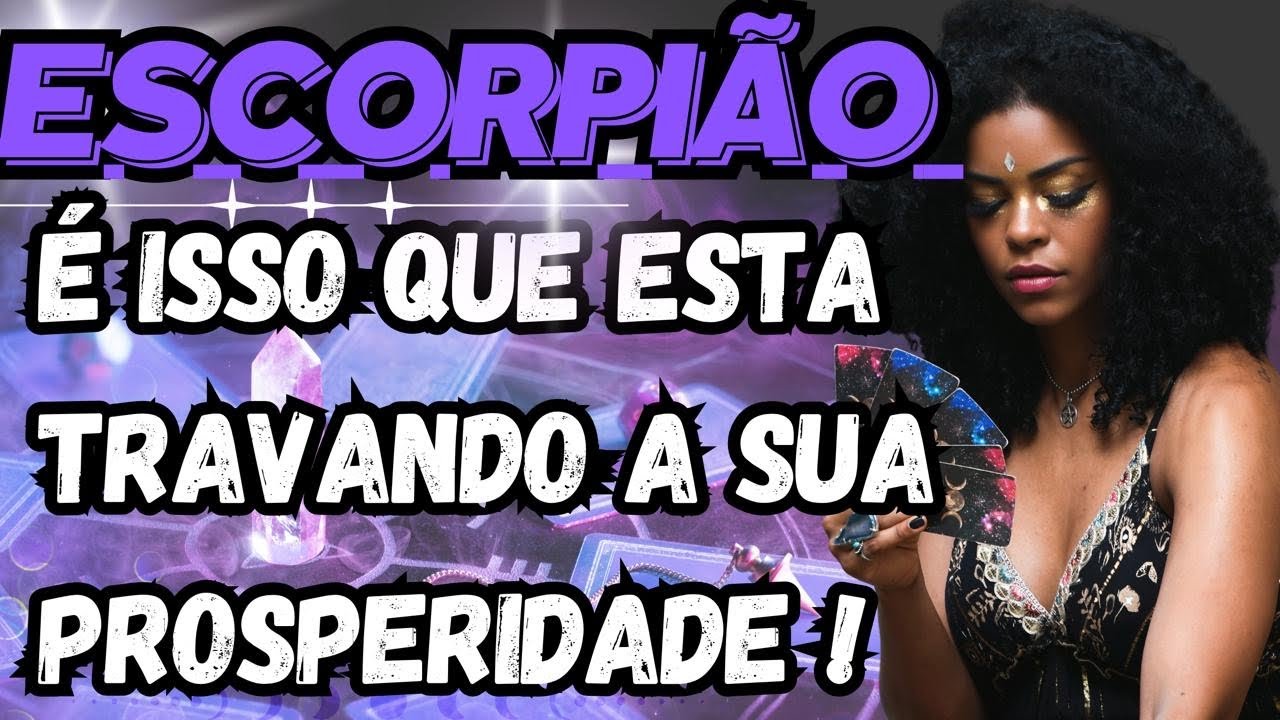 ESCORPIÃO🌈 ALGUÉM TERÁ QUE FICAR PARA TRÁS !
