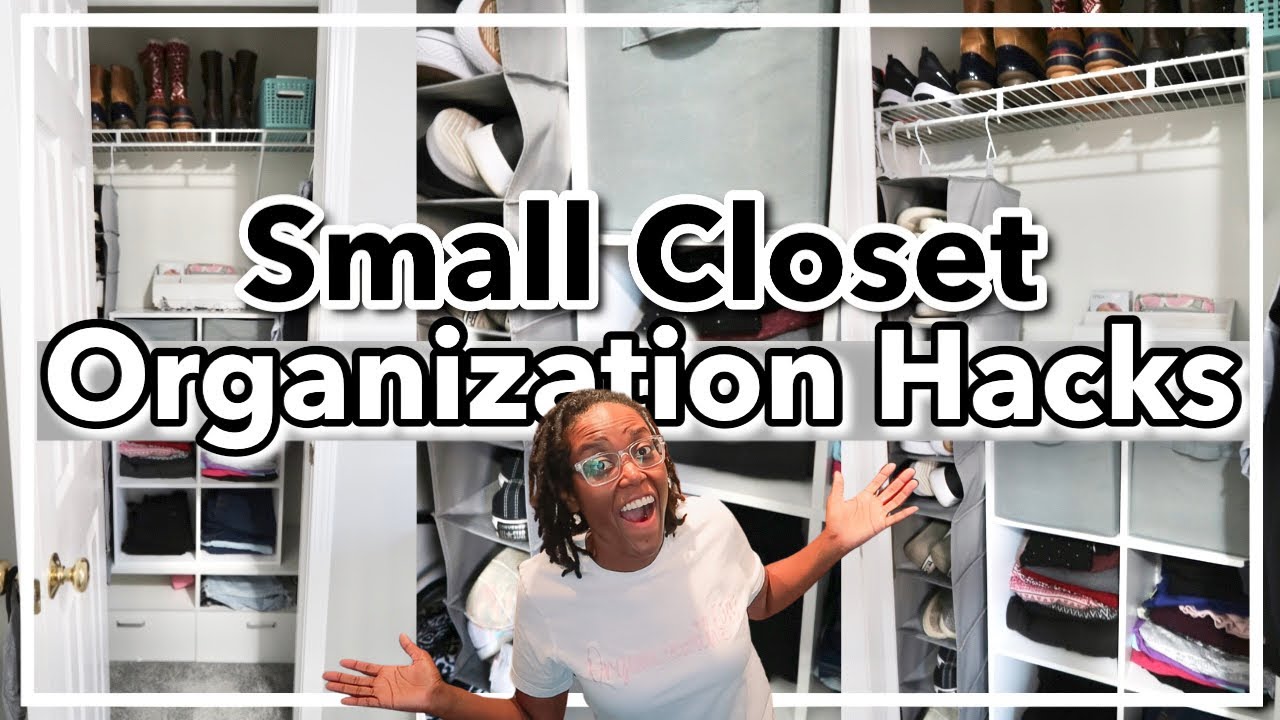 How to Organize your Small Closet / Small Closet Organization Hacks 2021 / Organize your Closet 2021